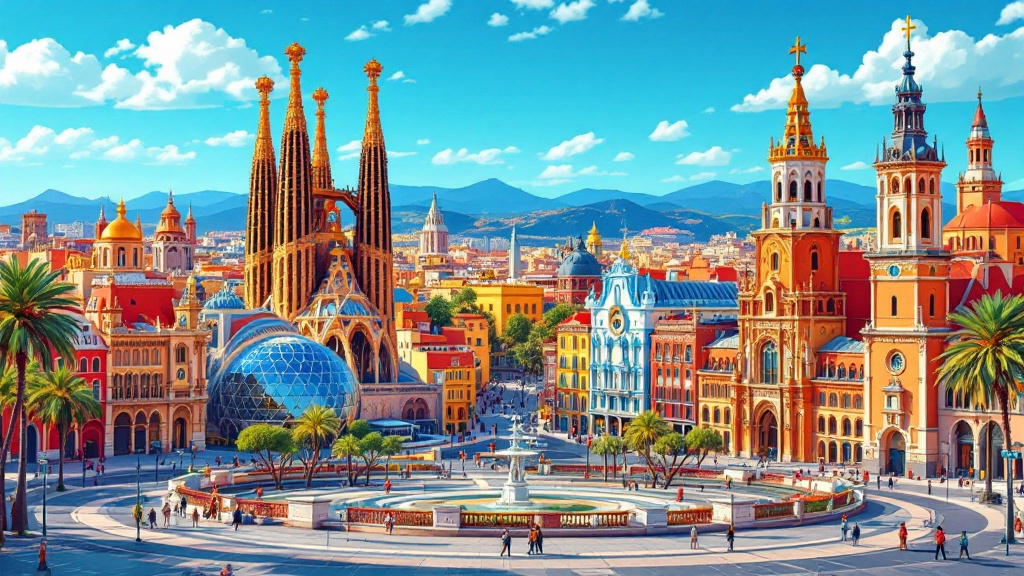 Desconto Imperdível: 20% Off em Voos para Barcelona e Madri!