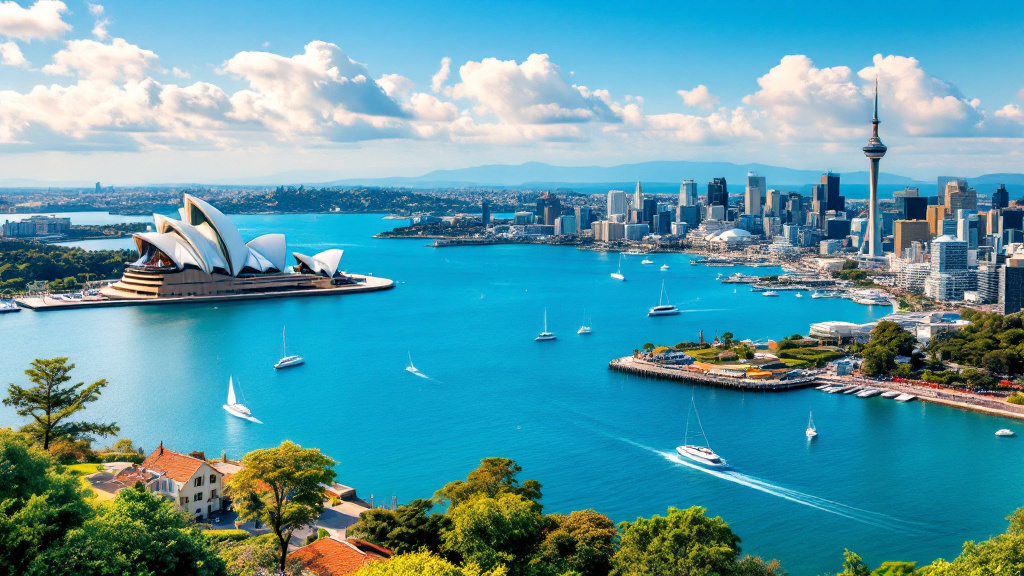 Explore a Oceania: Voos para Austrália e Nova Zelândia a partir de R$ 6.171!