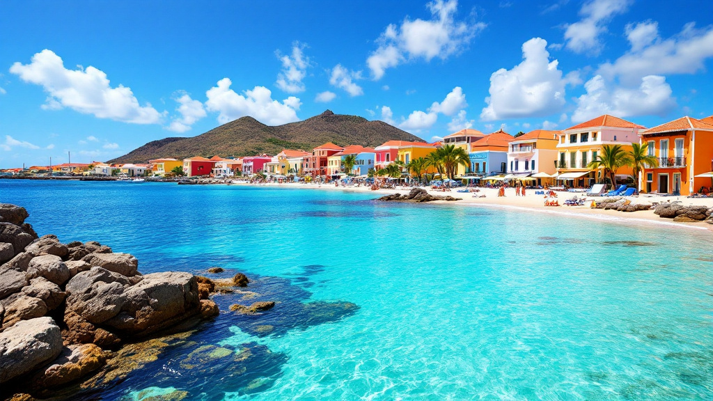 Viaje para Curaçao com a Azul por 74 mil pontos ou R$ 984